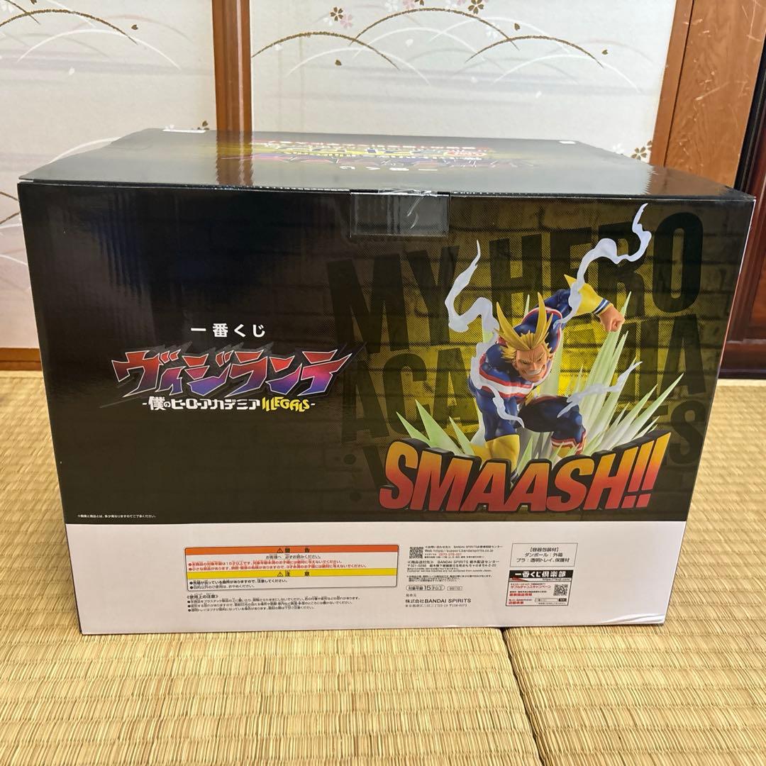 オールマイト ロゴフィギュア