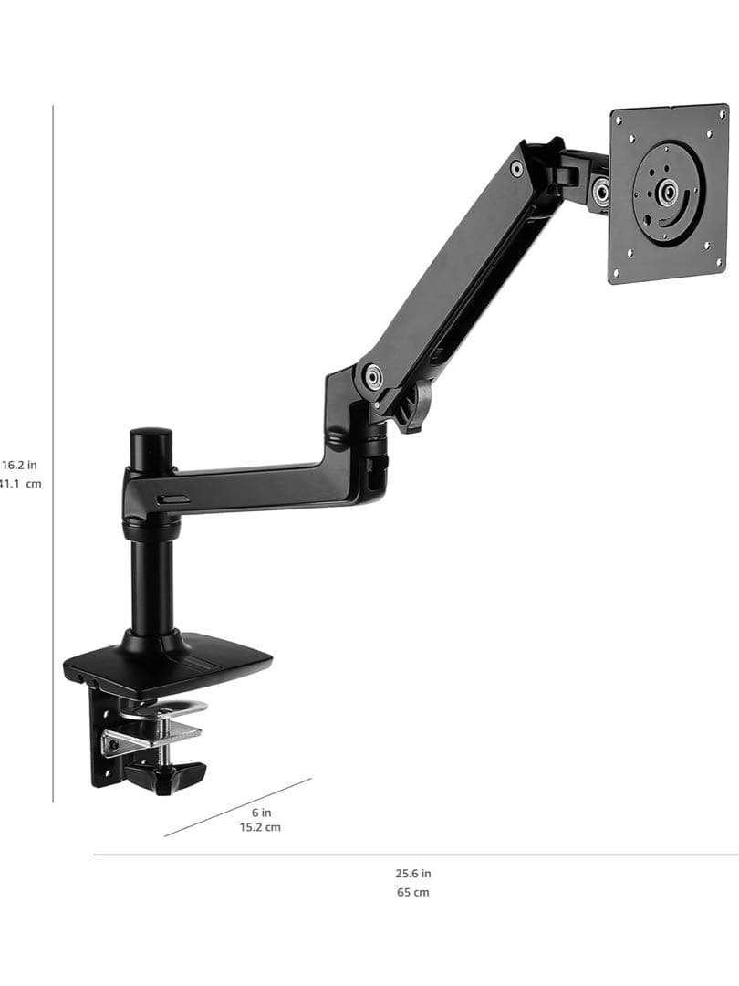 Amazonベーシック モニターアーム エルゴトロンLX OEM製