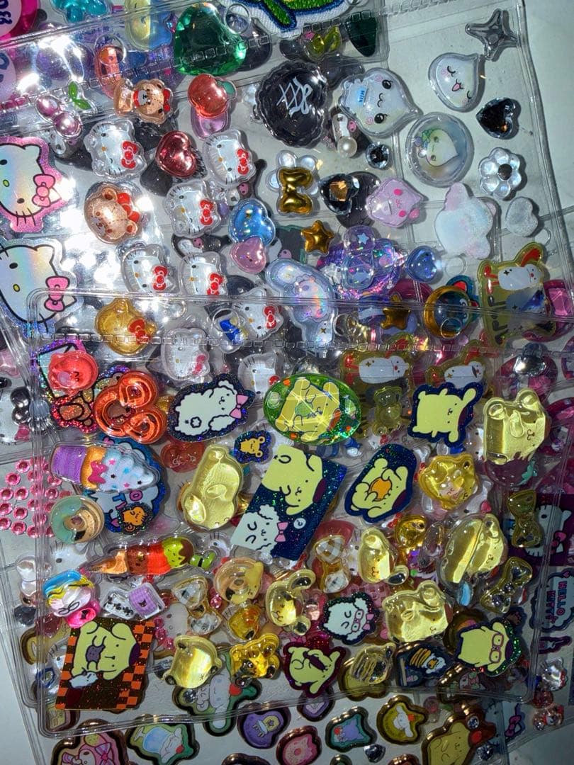 ぎっしりシール帳完成品❤︎ボンボンドロップシールなど