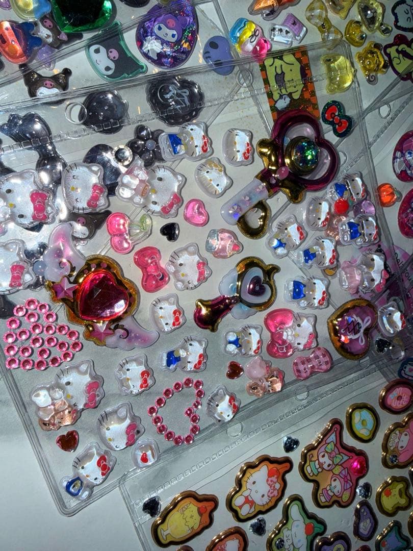 ぎっしりシール帳完成品❤︎ボンボンドロップシールなど