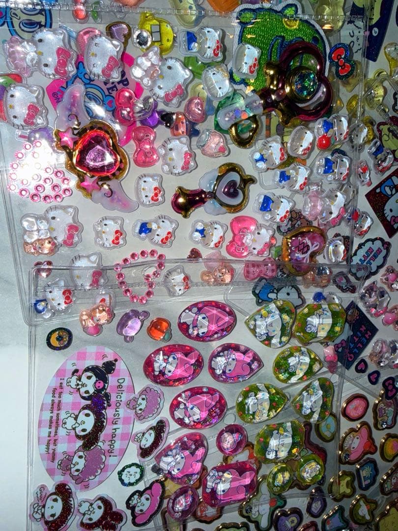 ぎっしりシール帳完成品❤︎ボンボンドロップシールなど