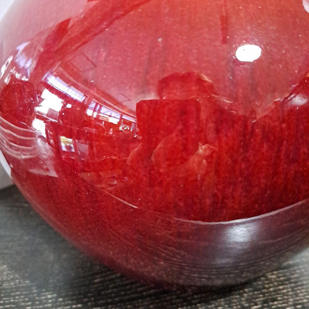 辰砂壺　飾り壺　光洋窯　磁貫入　曜変壷