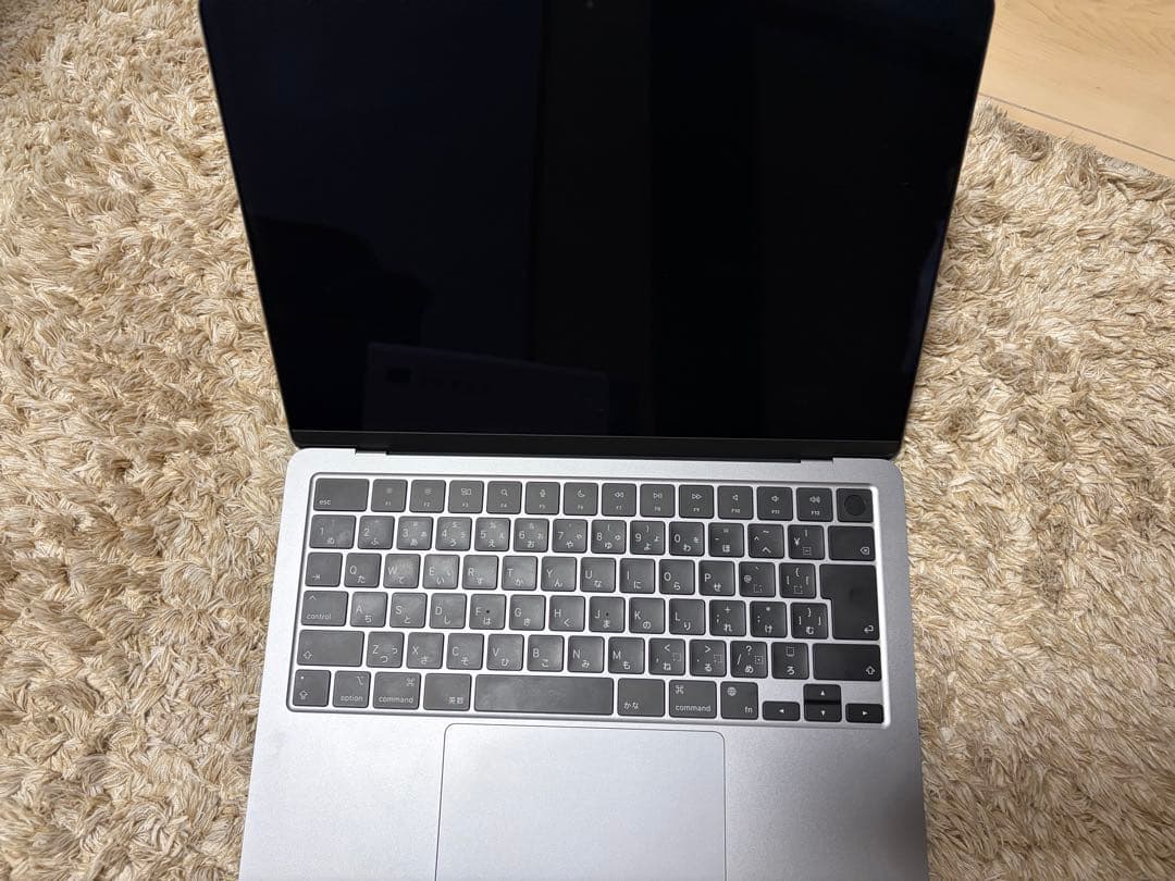 【美品】MacBookair M3 256GB 16GB 13.6 CTOモデル