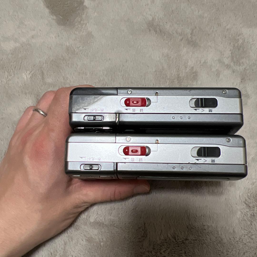 【ジャンク品】SONY ポータブルMDレコーダー MZ-R3 2つ