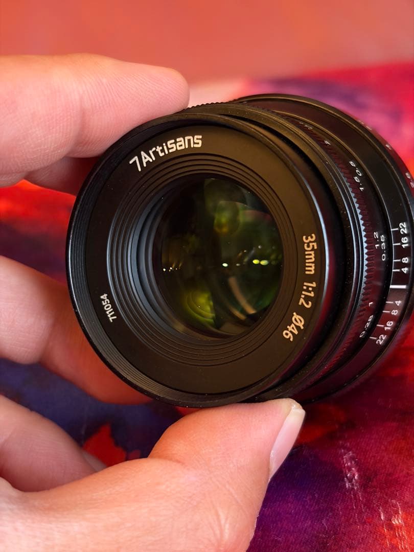 7Artisans 35mm f1.2 Ⅱ FXマウントレンズ fujifilm