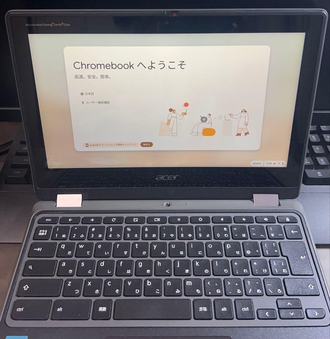 Acer Chromebook 12.1インチ ブラック