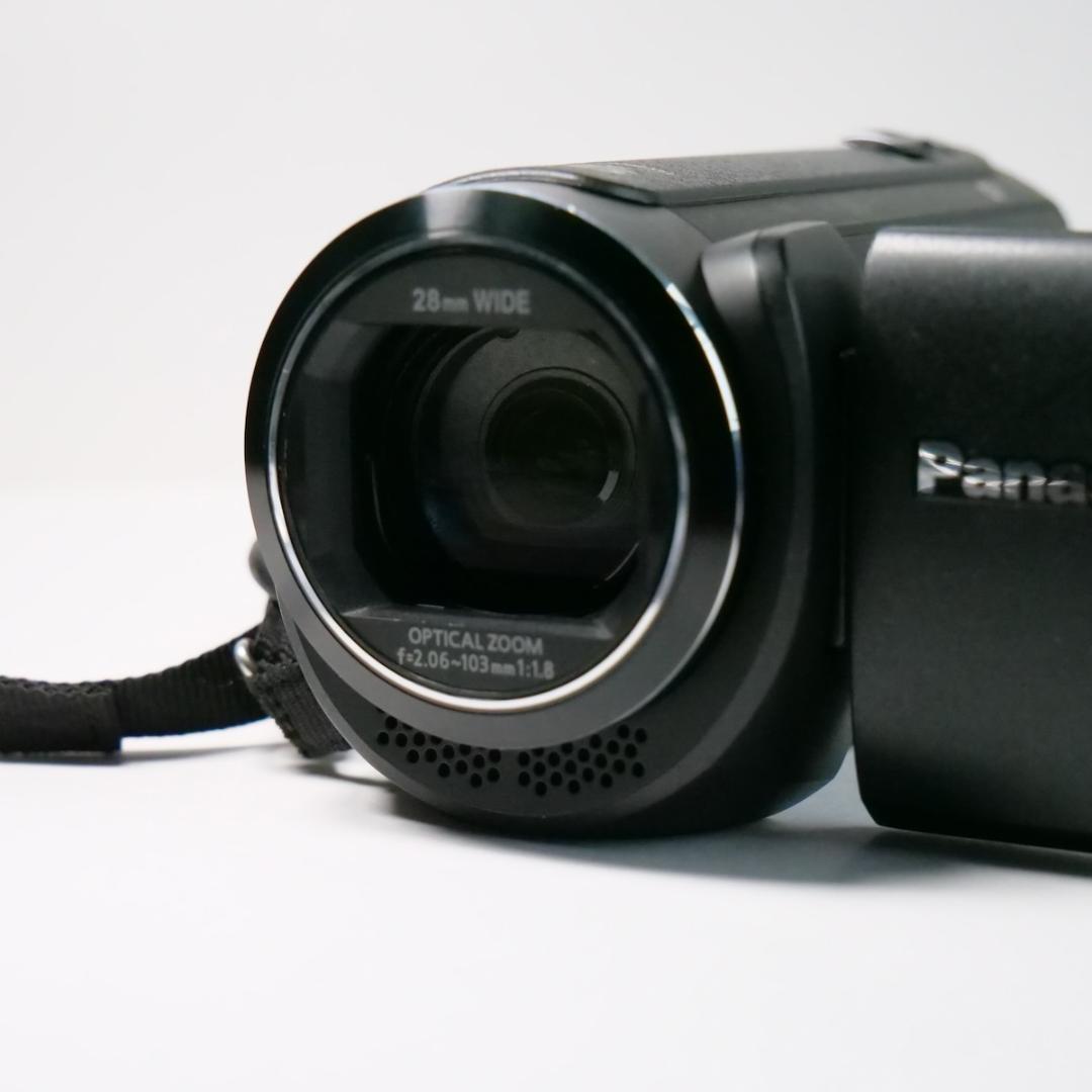 ビデオカメラ　Panasonic HC-V495M-KJ [ブラック]　極美品
