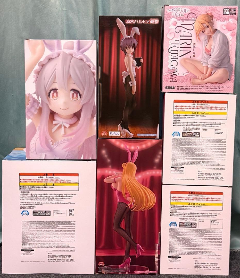 美少女 プライズフィギュア 7個セット