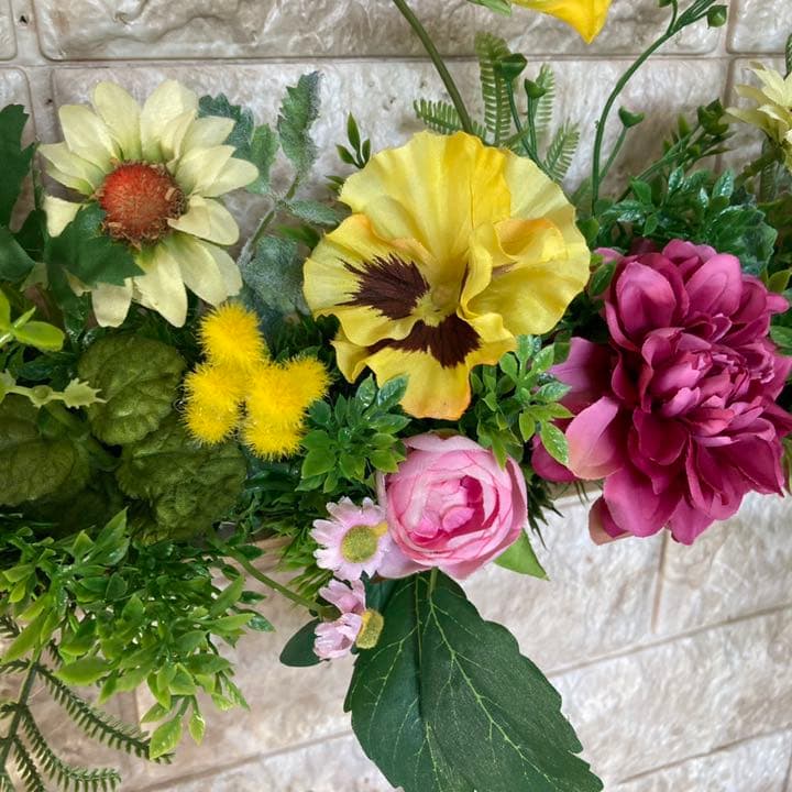 光触媒　人工観葉植物　ウォールグリーン  造花　インテリア4028