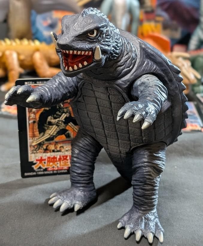 強いぞ！ガメラ復活大結集ＢＯＸ（バンダイ）開封済 箱付 タグ有 ７体セット