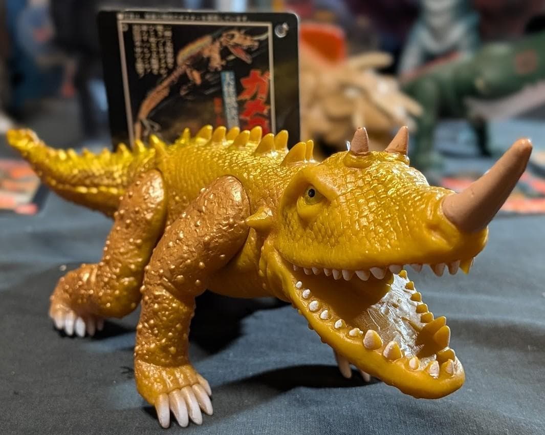 強いぞ！ガメラ復活大結集ＢＯＸ（バンダイ）開封済 箱付 タグ有 ７体セット