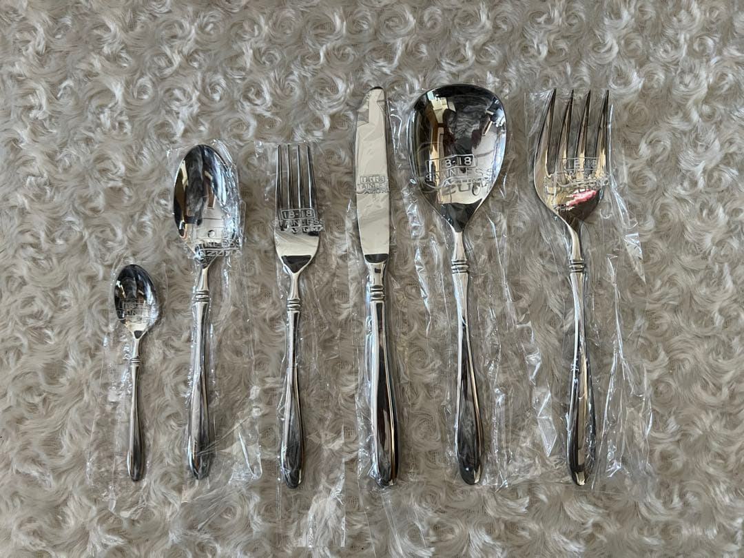 【専用】アズマ　カトラリーセット　インペリアル 18-18ディナーセット　22本