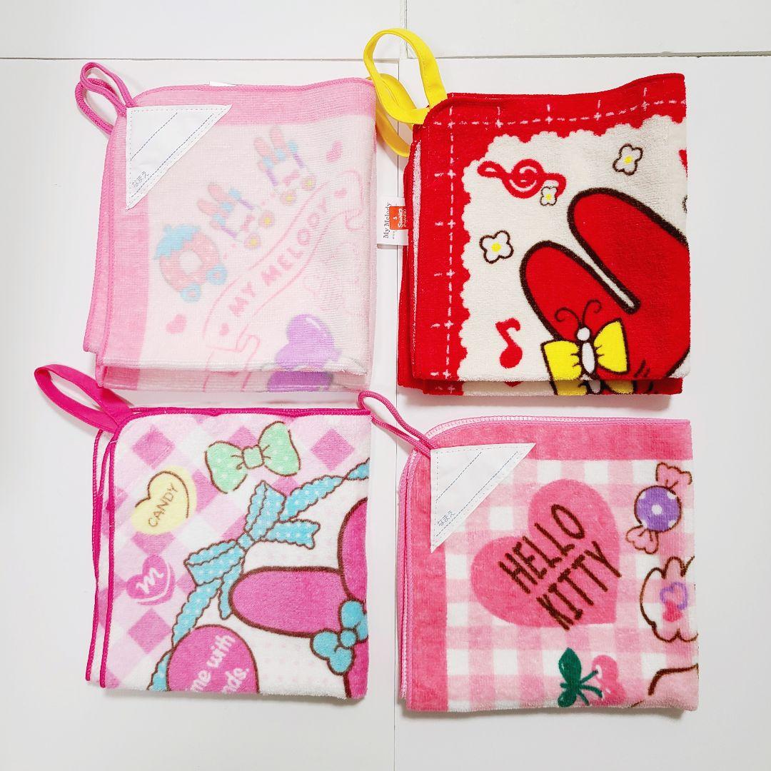 サンリオ ループ付きタオル バンドタオル 幼稚園 保育園 タオル キッチン