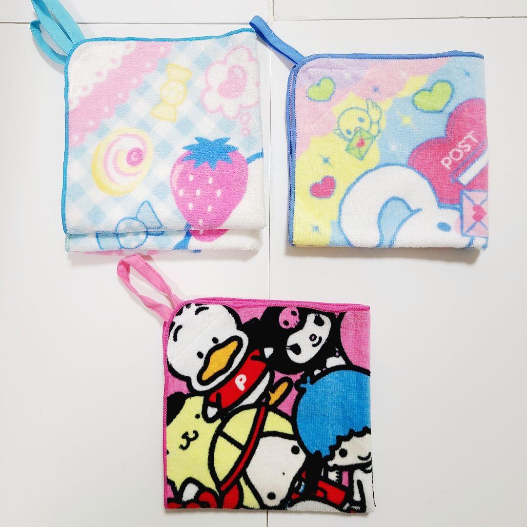 サンリオ ループ付きタオル バンドタオル 幼稚園 保育園 タオル キッチン