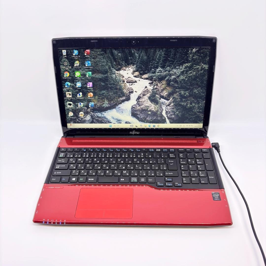 ノートパソコン Windows11 Corei7 SSD オフィス付き A40