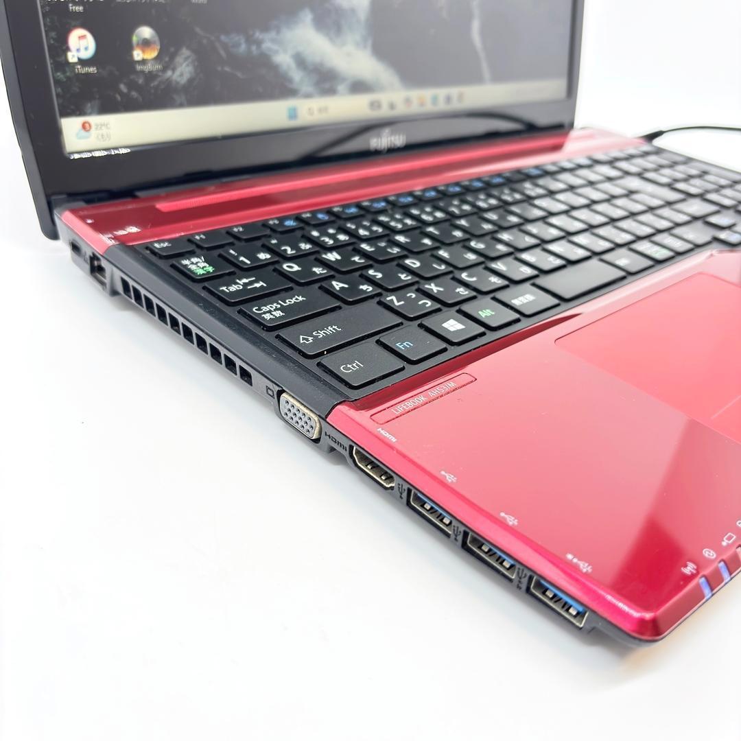 ノートパソコン Windows11 Corei7 SSD オフィス付き A40