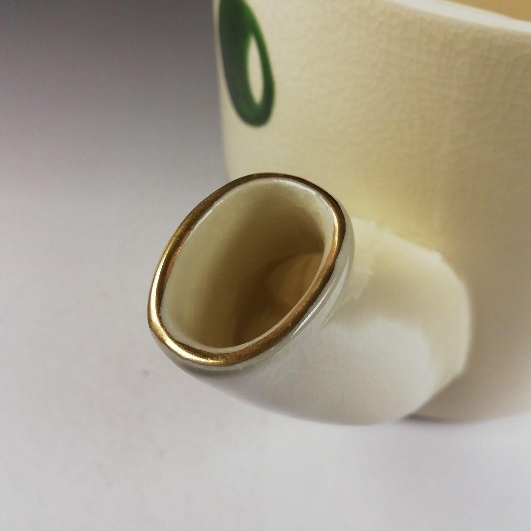 Ｗ３５８　水次　『つぼつぼ文』『宮本清香 造』　共箱　茶道具