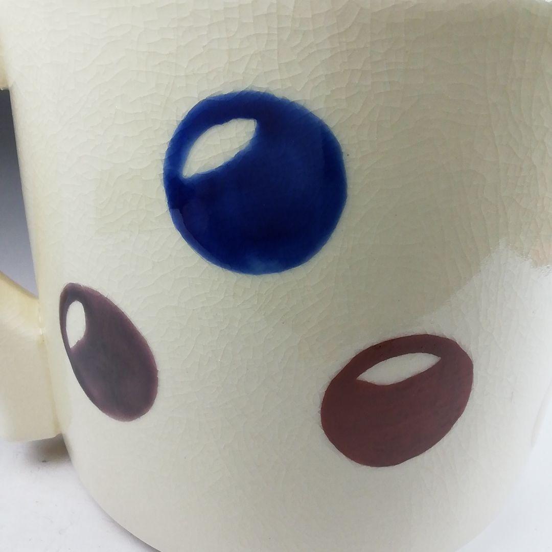 Ｗ３５８　水次　『つぼつぼ文』『宮本清香 造』　共箱　茶道具