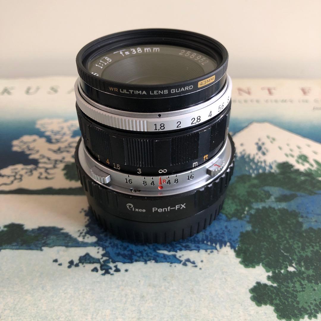 レンズ(単焦点) Olympus 38mm f/1.8 Pen-F Lens