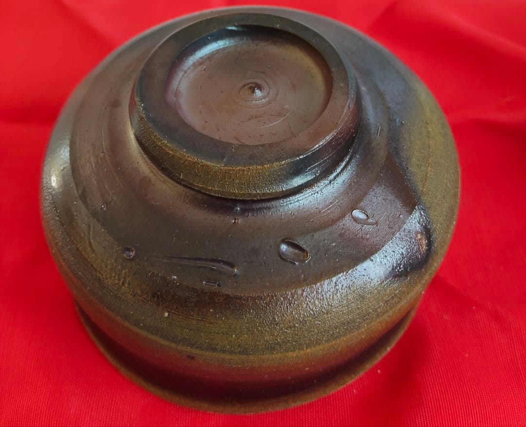 備前焼　抹茶碗・湯冷まし　水谷清　作