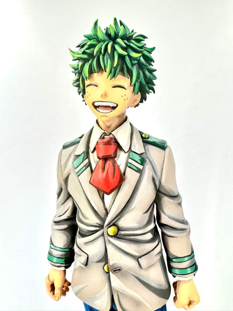 ヒロアカ　フィギュア　一番くじ　紡がれる想い 緑谷出久　リペイント　二次元塗装