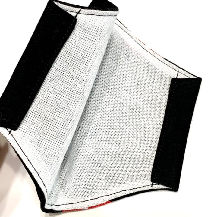 No.245 オーダーマスク　ハンドメイド　ドット　ドットの部分色選べます。