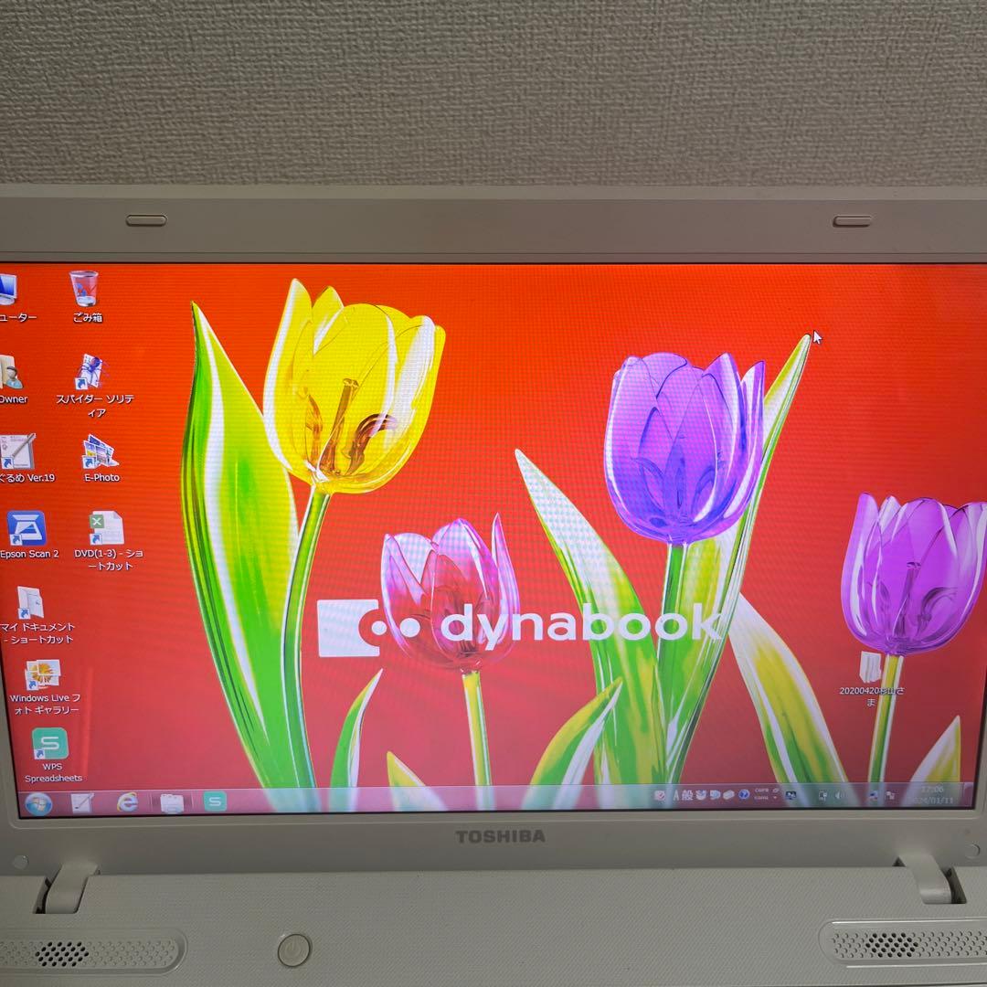 その他ノートPC本体 TOSHIBA B351/25E