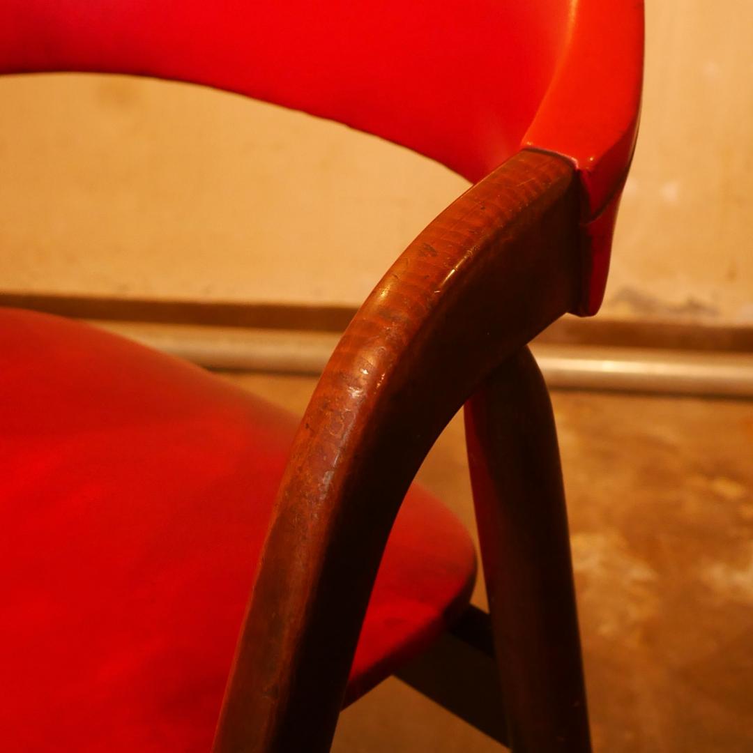 TSUJI 辻木工 ヴィンテージ アームチェア ダイニング ミッドセンチュリー