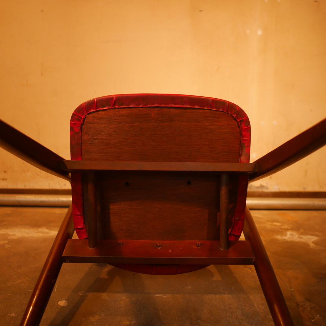 TSUJI 辻木工 ヴィンテージ アームチェア ダイニング ミッドセンチュリー