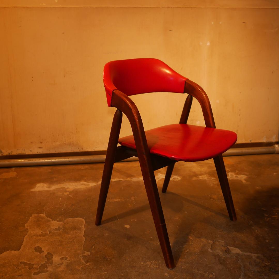 TSUJI 辻木工 ヴィンテージ アームチェア ダイニング ミッドセンチュリー