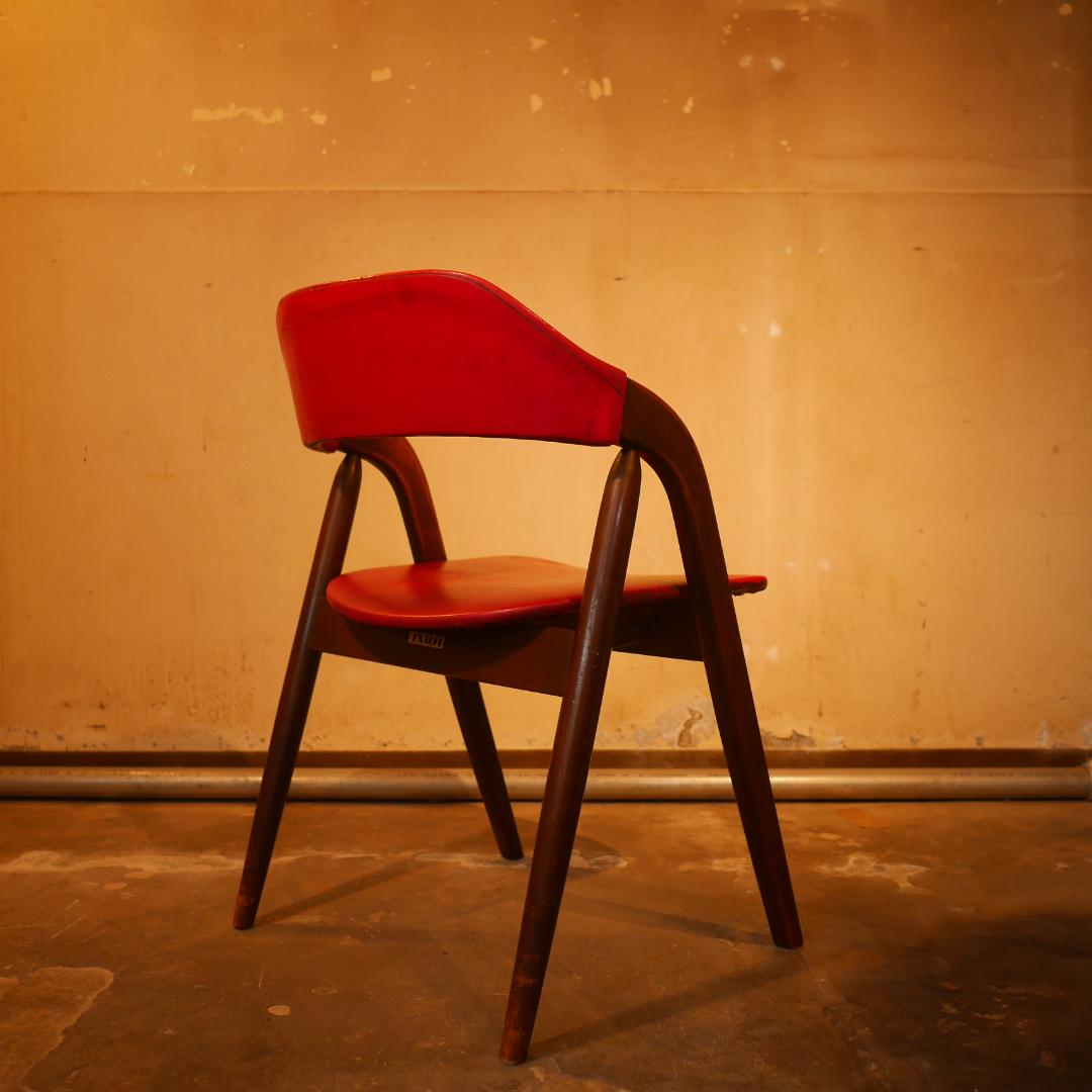 TSUJI 辻木工 ヴィンテージ アームチェア ダイニング ミッドセンチュリー