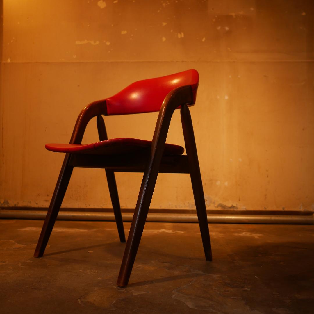 TSUJI 辻木工 ヴィンテージ アームチェア ダイニング ミッドセンチュリー