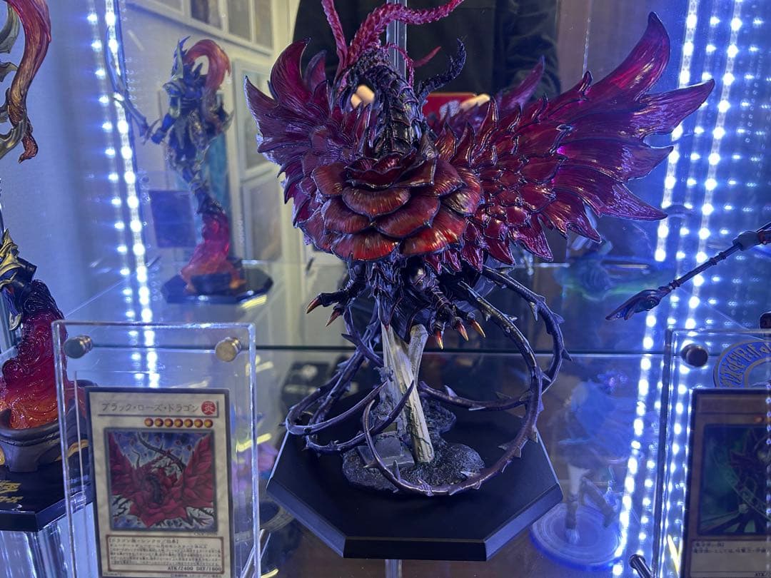 ART WORKS MONSTERS 遊戯王 ブラックローズドラゴン　フィギュア