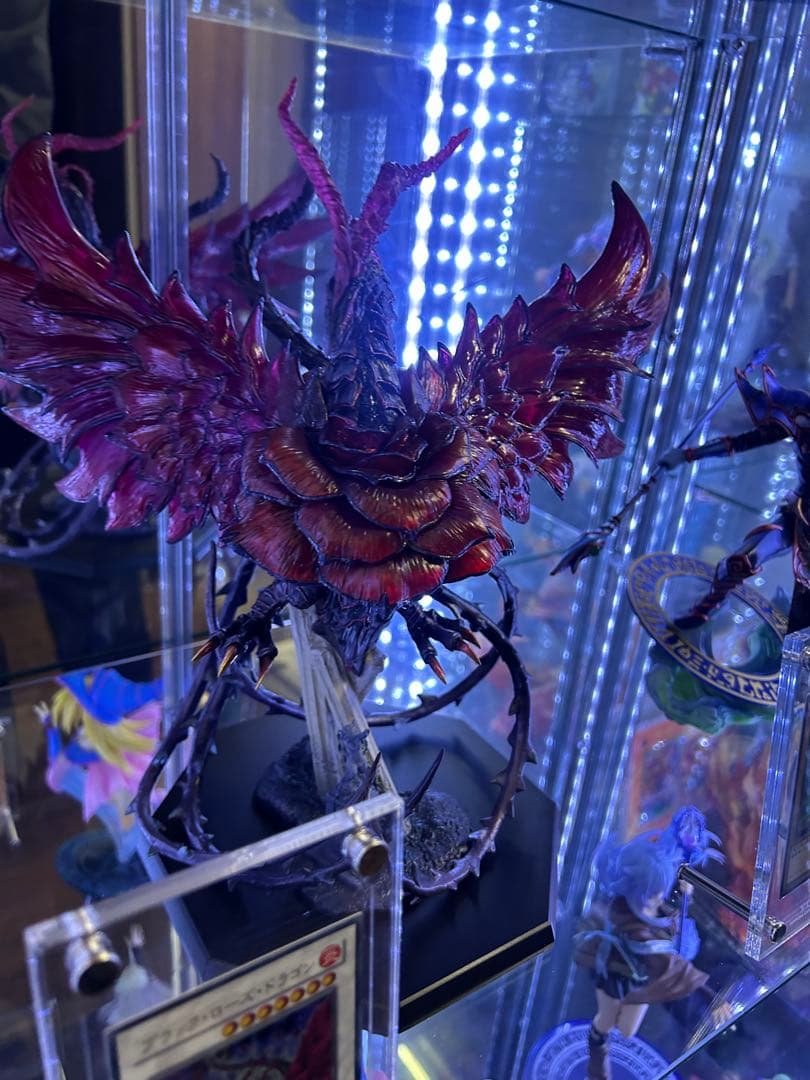 ART WORKS MONSTERS 遊戯王 ブラックローズドラゴン　フィギュア