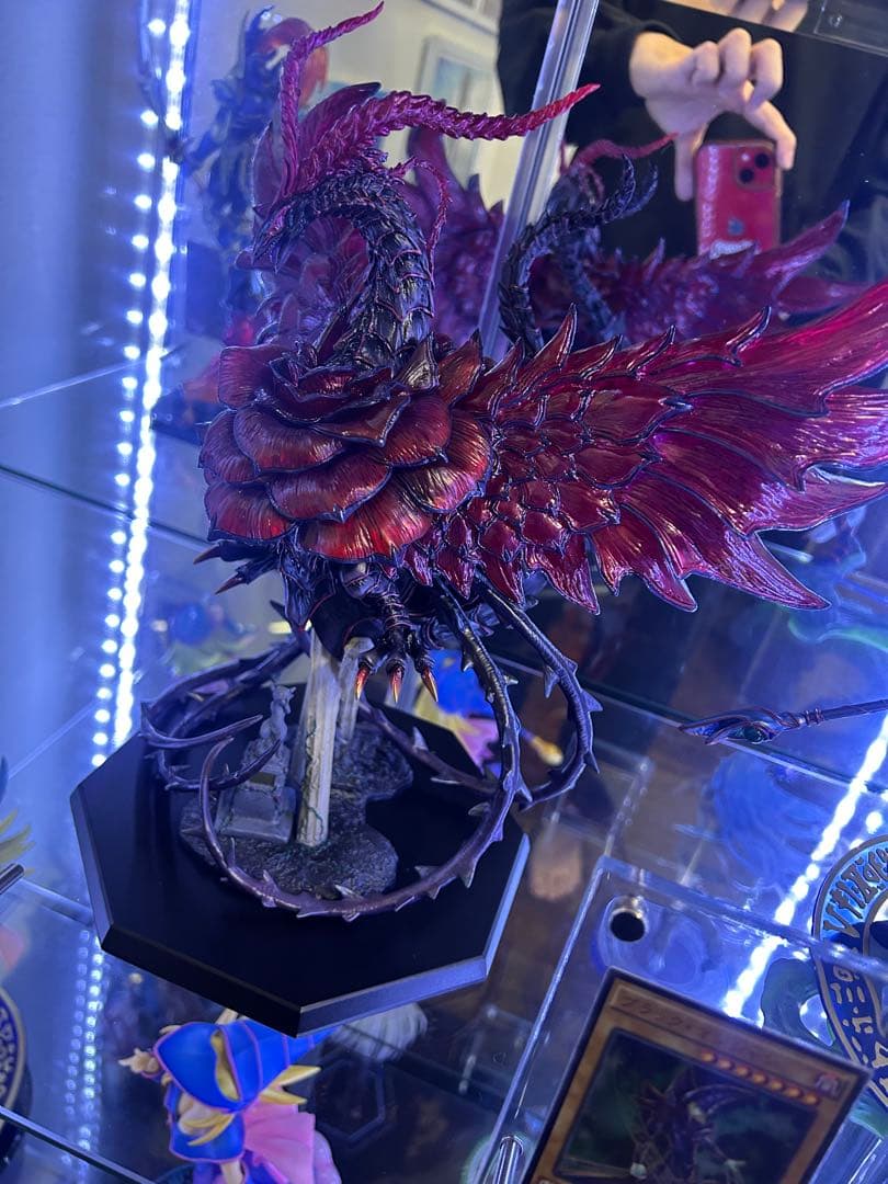 ART WORKS MONSTERS 遊戯王 ブラックローズドラゴン　フィギュア