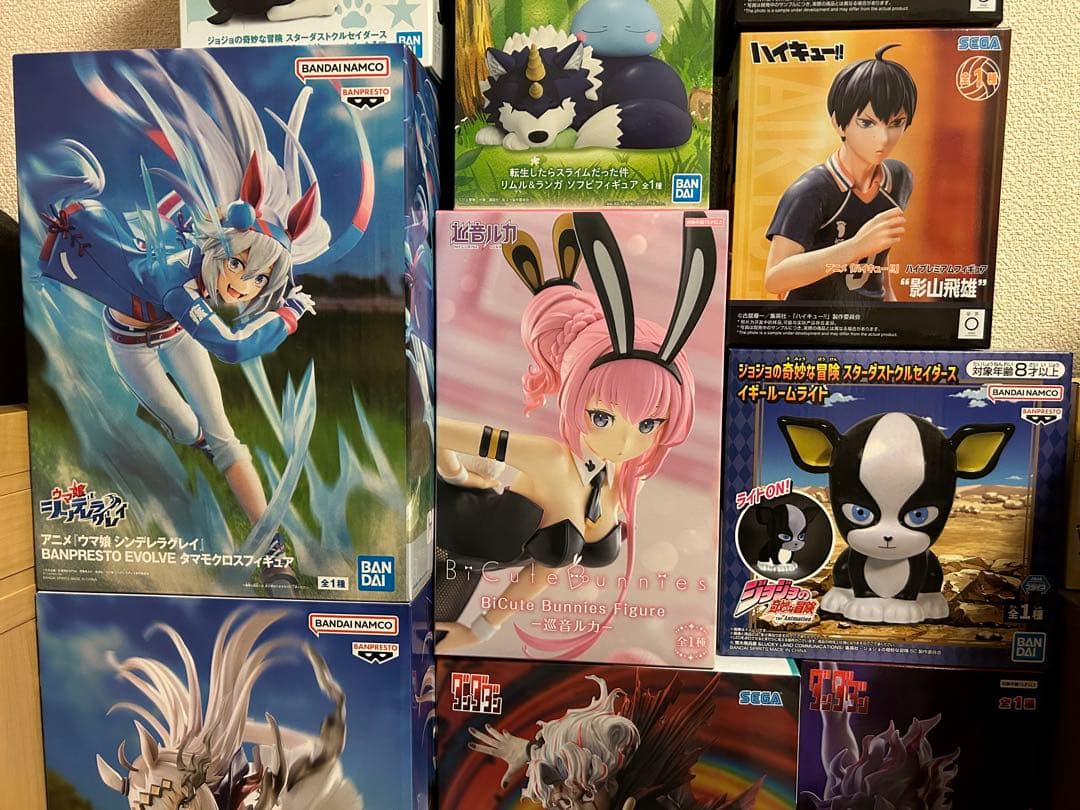 プライズフィギュアまとめ売り　ウマ娘　ハイキュー　イギー　オカルン　巡音ルカ等