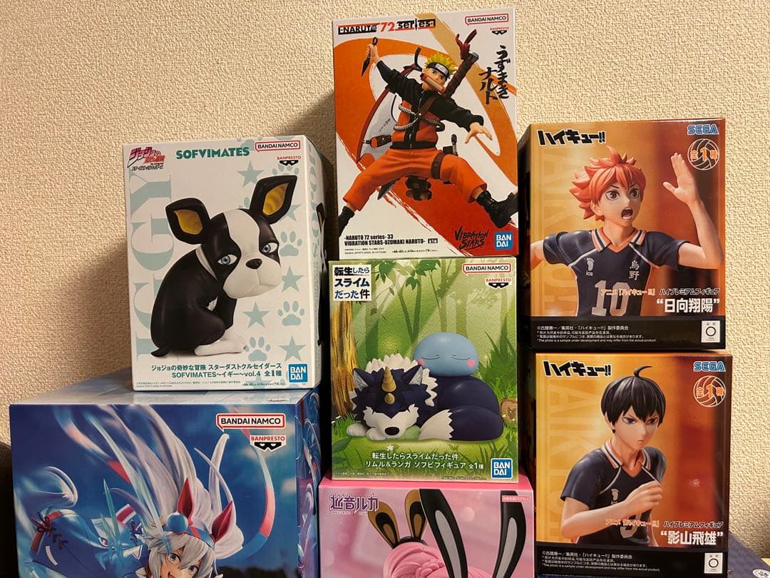 プライズフィギュアまとめ売り　ウマ娘　ハイキュー　イギー　オカルン　巡音ルカ等