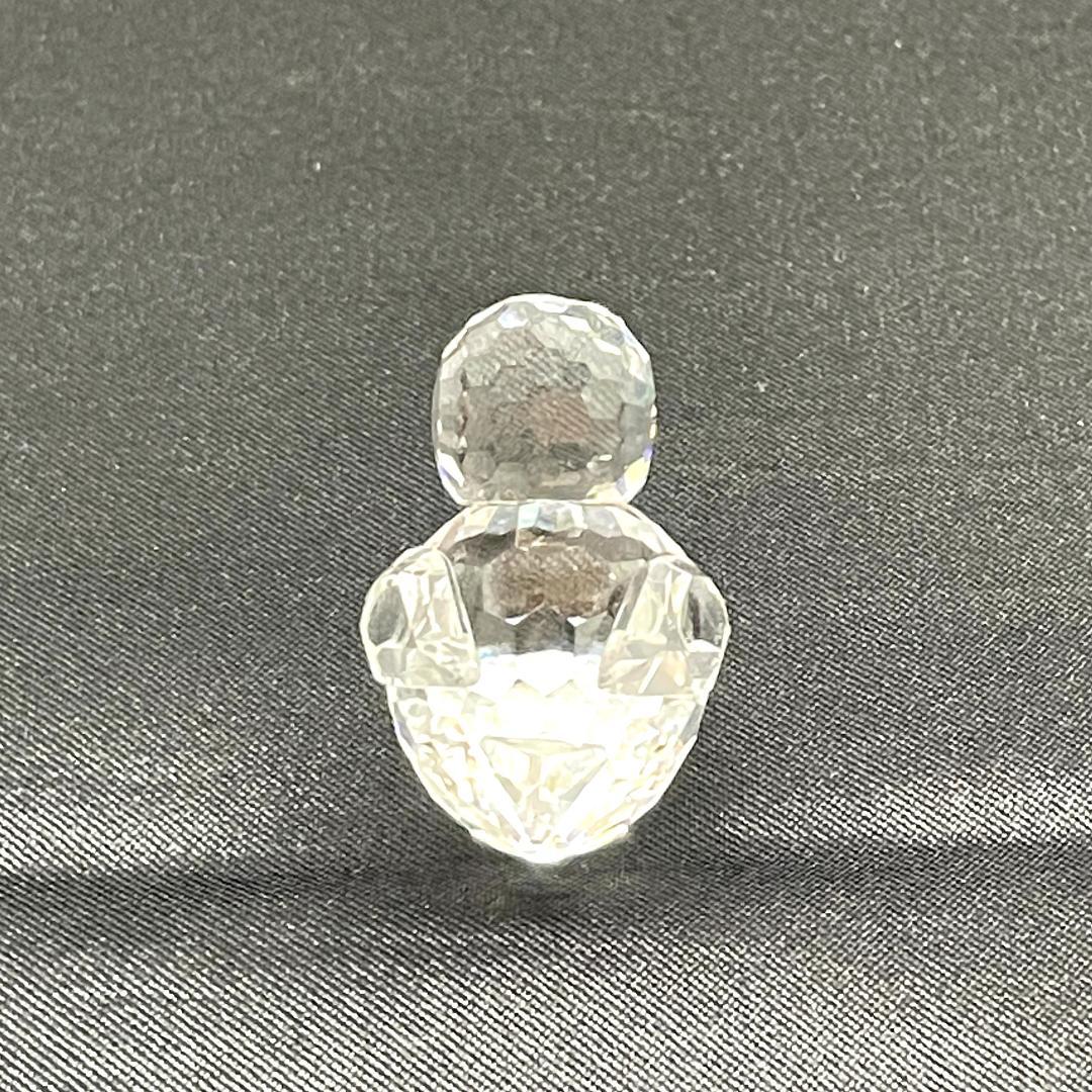 Y602-219　SWAROVSKI クリスタル カメ ヒヨコ 置物 2個