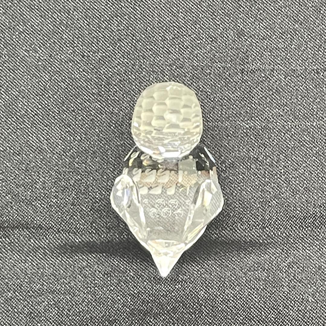 Y602-219　SWAROVSKI クリスタル カメ ヒヨコ 置物 2個