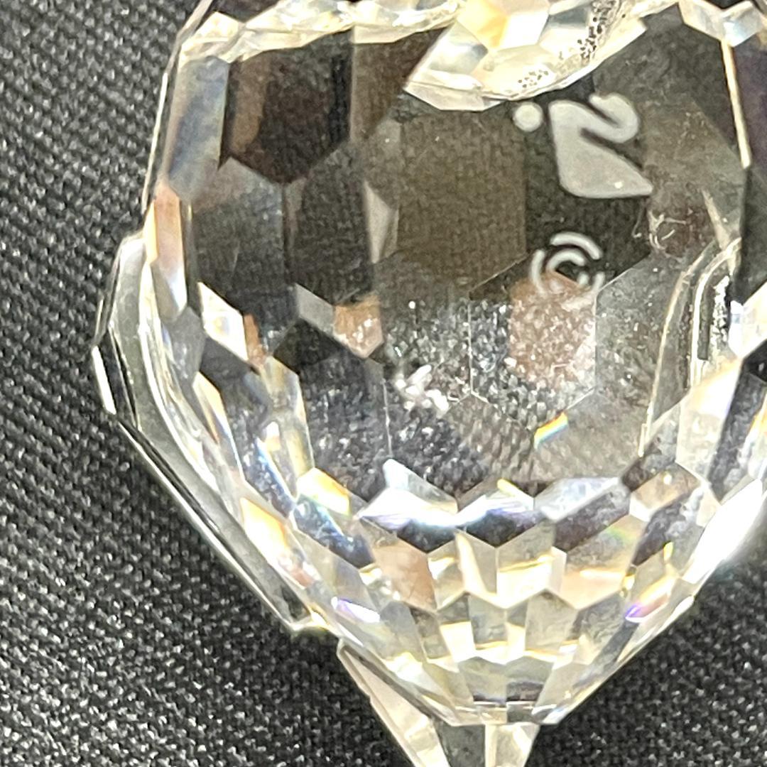 Y602-219　SWAROVSKI クリスタル カメ ヒヨコ 置物 2個