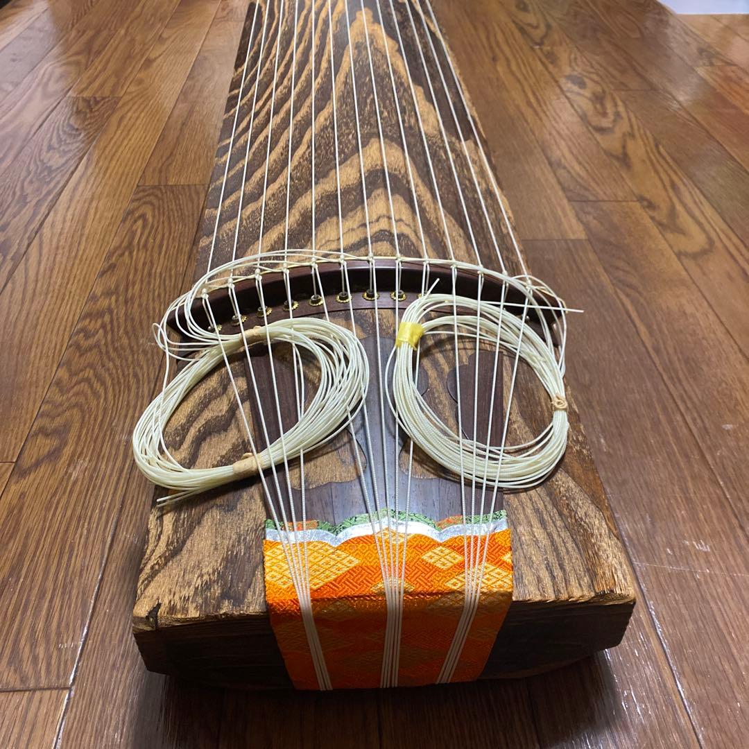 琴　13弦　カバー　持ち運びケース付属　約180×27㎝