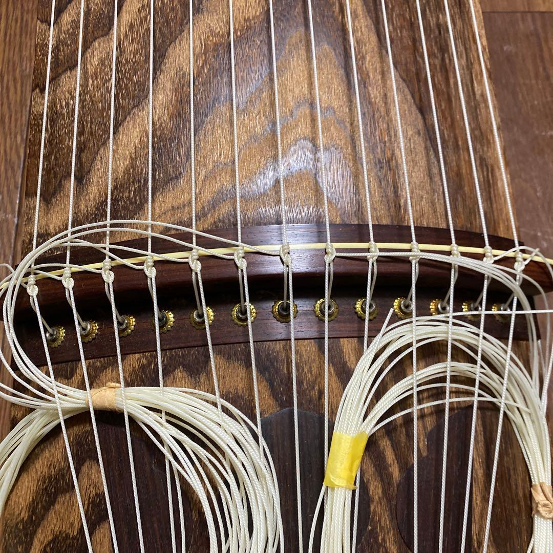 琴　13弦　カバー　持ち運びケース付属　約180×27㎝