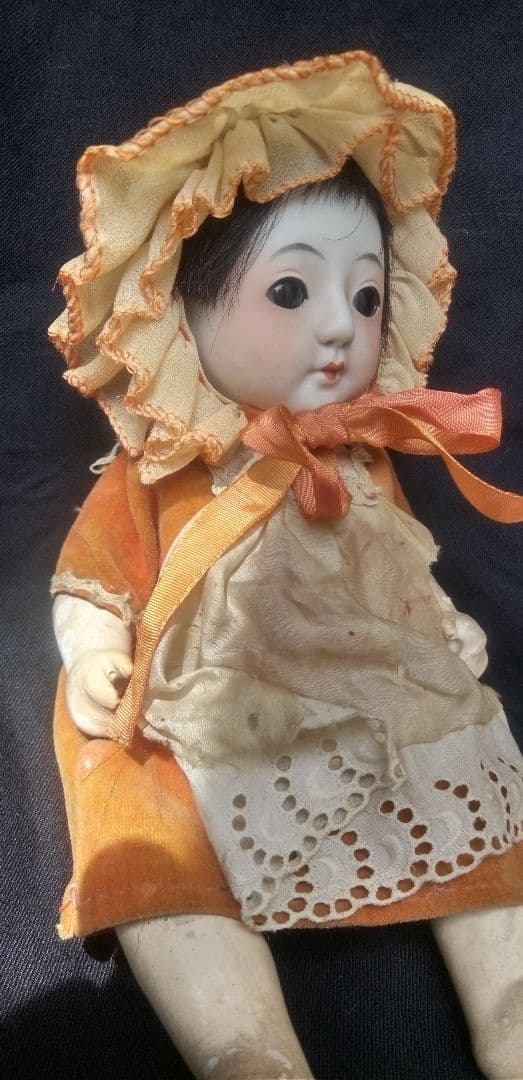 シノダ　雪　サクラビスク　ママー人形　　市松人形　ビスクドール　和人形