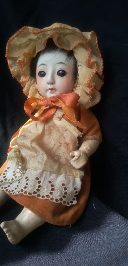 シノダ　雪　サクラビスク　ママー人形　　市松人形　ビスクドール　和人形