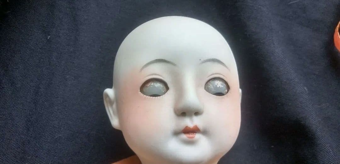 シノダ　雪　サクラビスク　ママー人形　　市松人形　ビスクドール　和人形