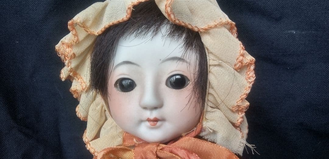 シノダ　雪　サクラビスク　ママー人形　　市松人形　ビスクドール　和人形