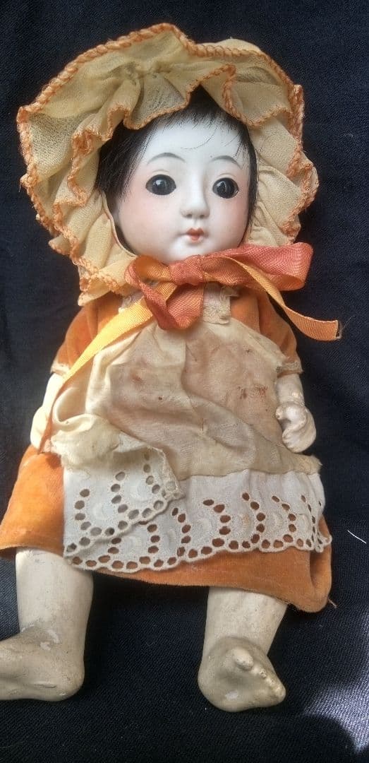 シノダ　雪　サクラビスク　ママー人形　　市松人形　ビスクドール　和人形