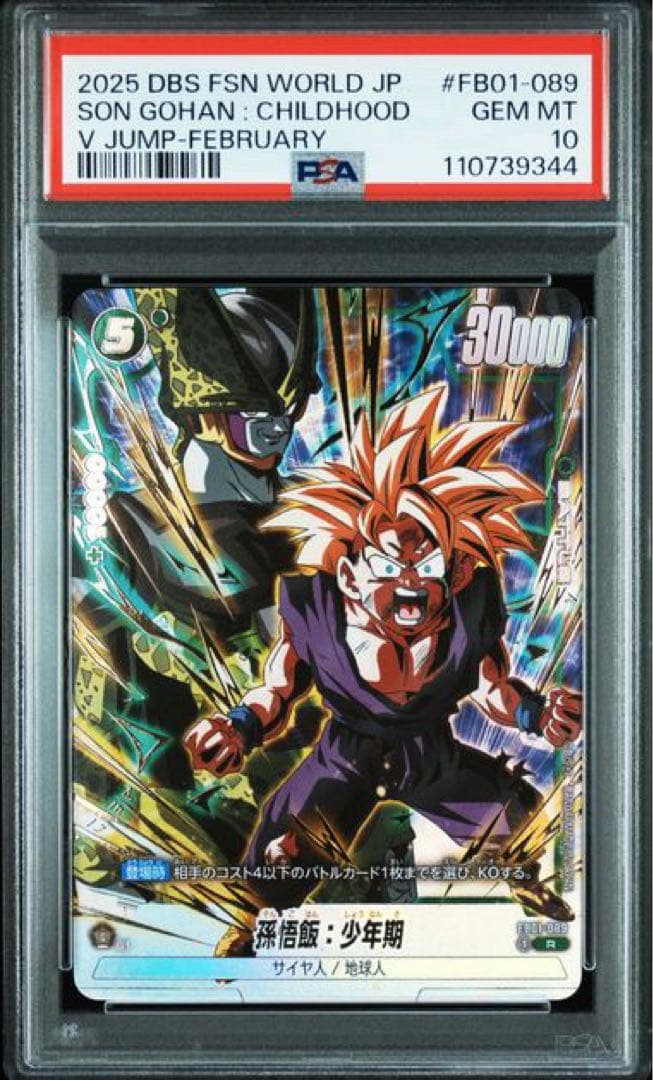 ☆3連番☆ PSA10 Vジャンプ 応募者全員 プロモ フュージョンワールド ②