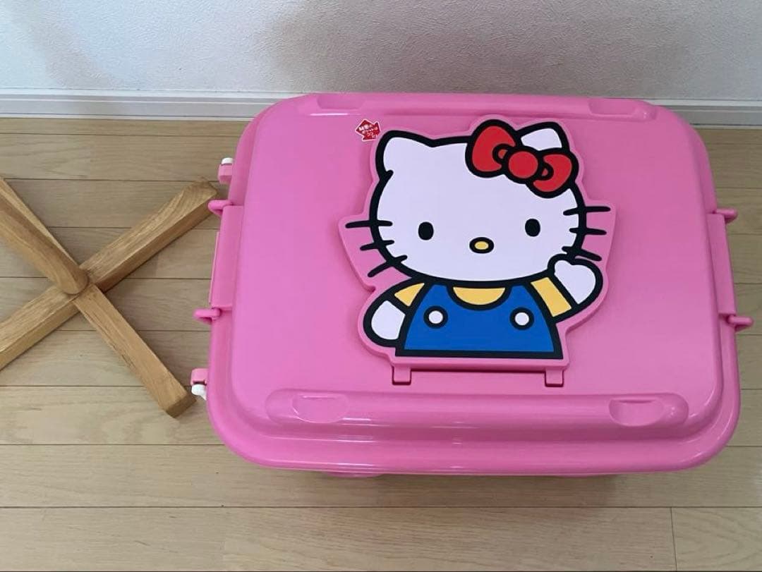 ハローキティ おもちゃ箱　収納ボックス