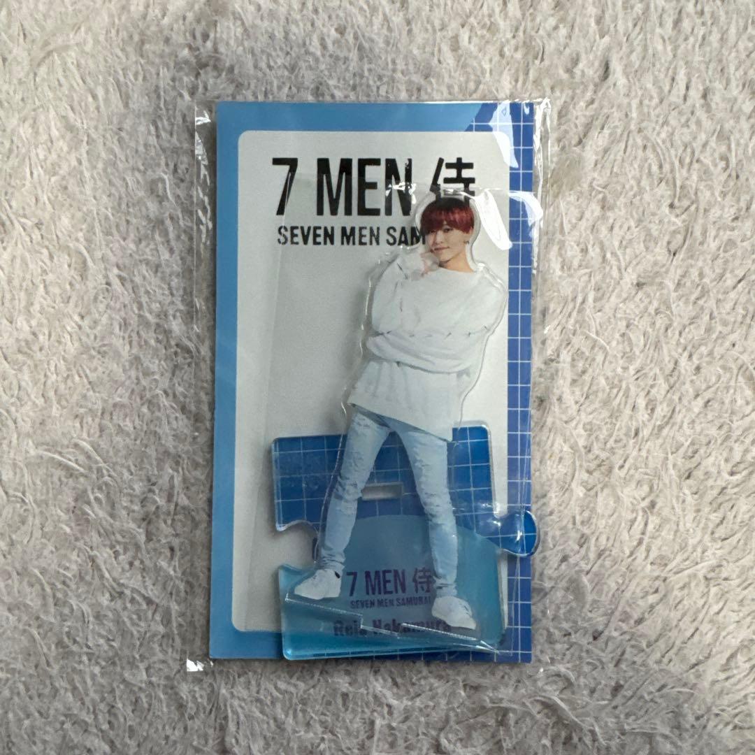 中村嶺亜 アクリルスタンド 7 MEN 侍 KEYTOLIT全種セット